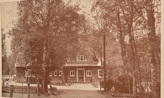 Postkarte Bremen Kurheilstätte Kramelheide Künstlerkarte II