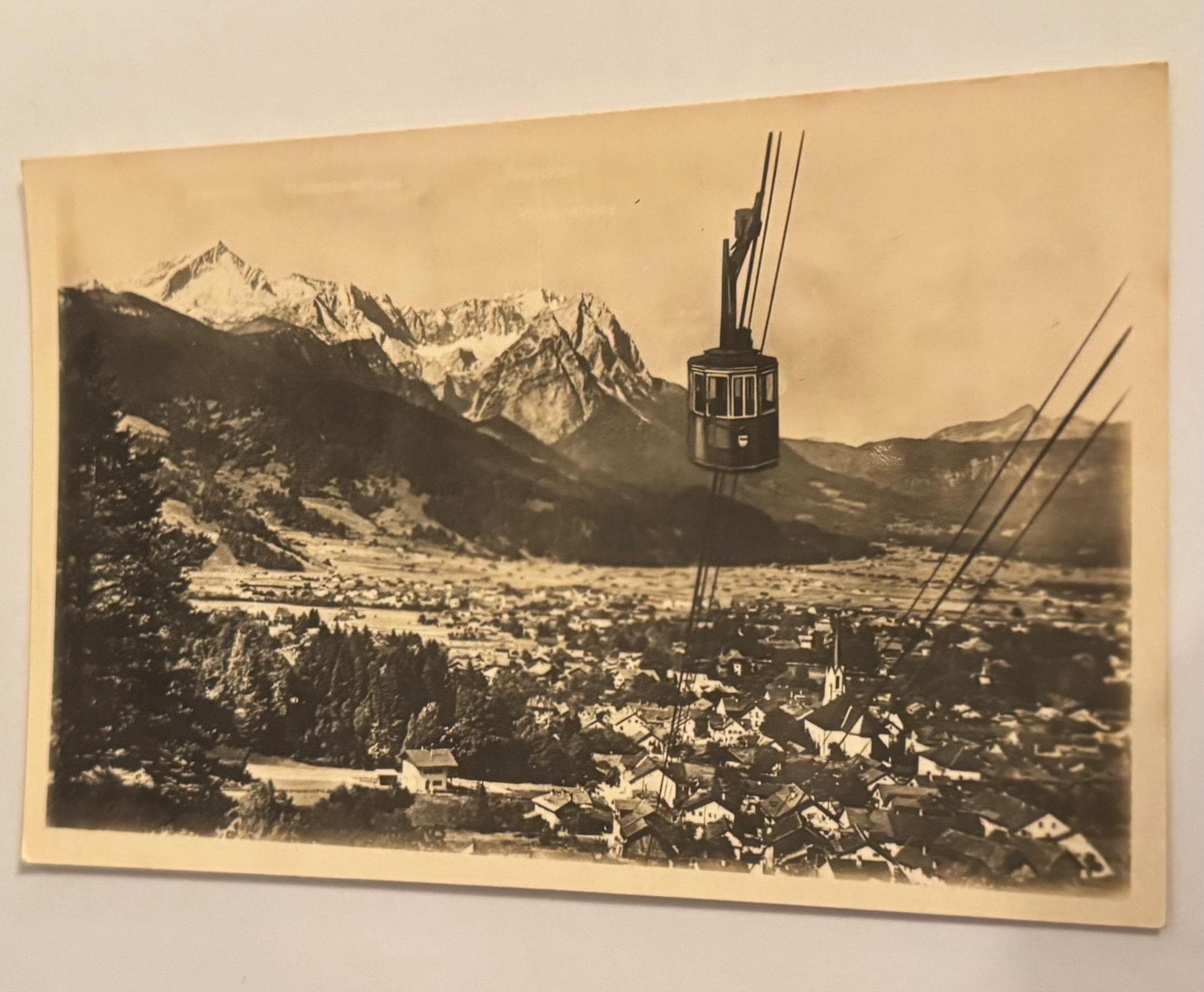Vintage Postkarte Alpen Künstlerkarte alt Sammler Karten Sammlung retro Postkartensammlung