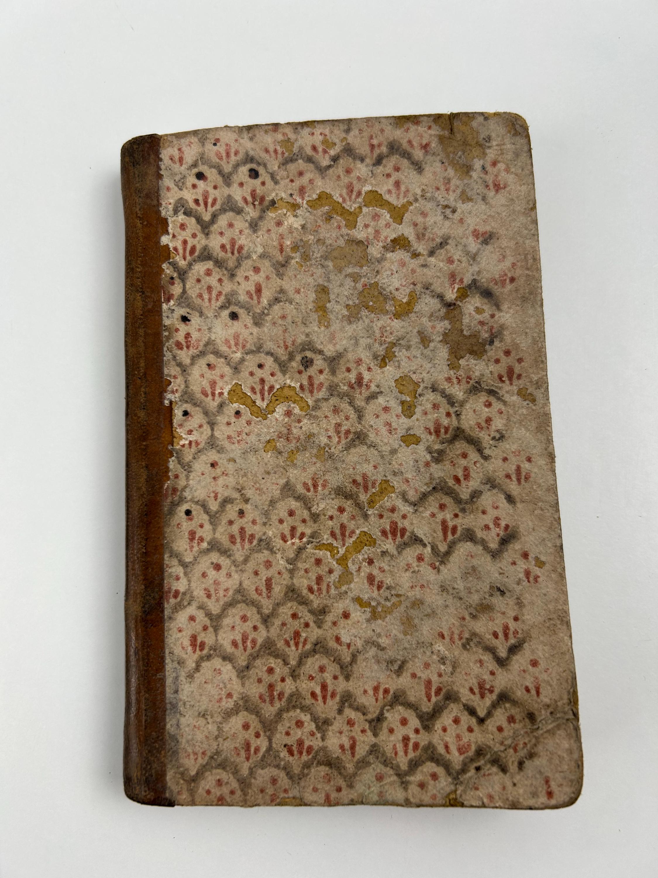 Dänisches religiöses Buch von 1846, ein Werk von Johann Jacob Rambach über die „sieben letzten Worte Jesu“, herausgegeben in Odense