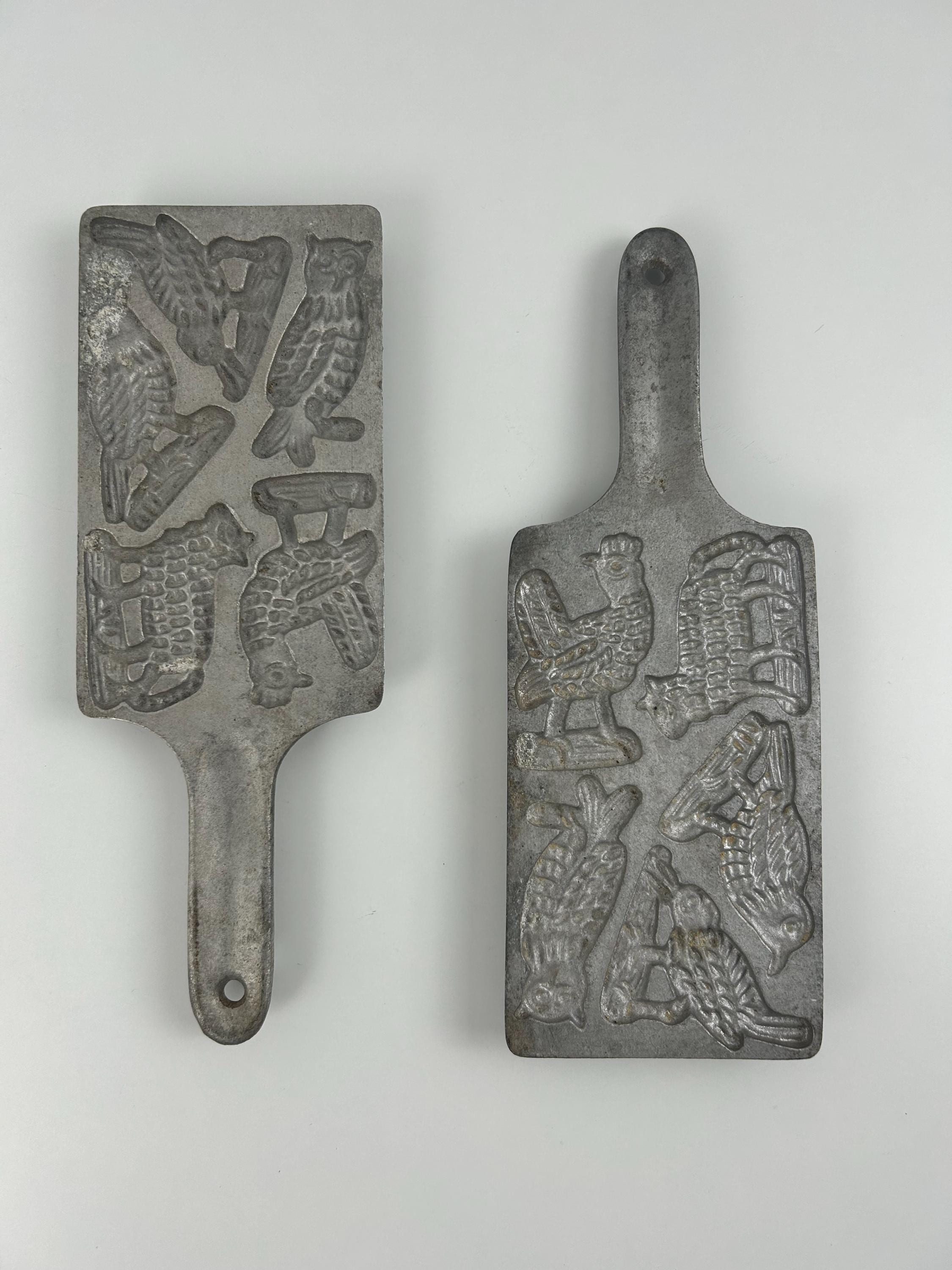 Backformenset Tiere vintage je 27x10 cm 10,62x3,93 in Dekoration Landhausküche Einrichtung Einrichtungstipps Bauernküche Dekotipps retro alt