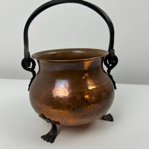 Vintage bloempot, grote jardinière, 18 x 15 cm, 7,09 x 5,91 inch