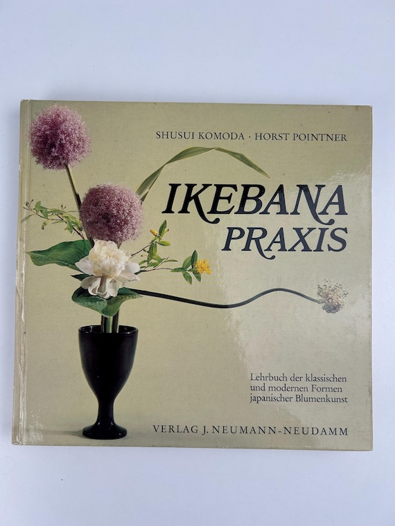 Ikebana Praxis Lehrbuch Vintage