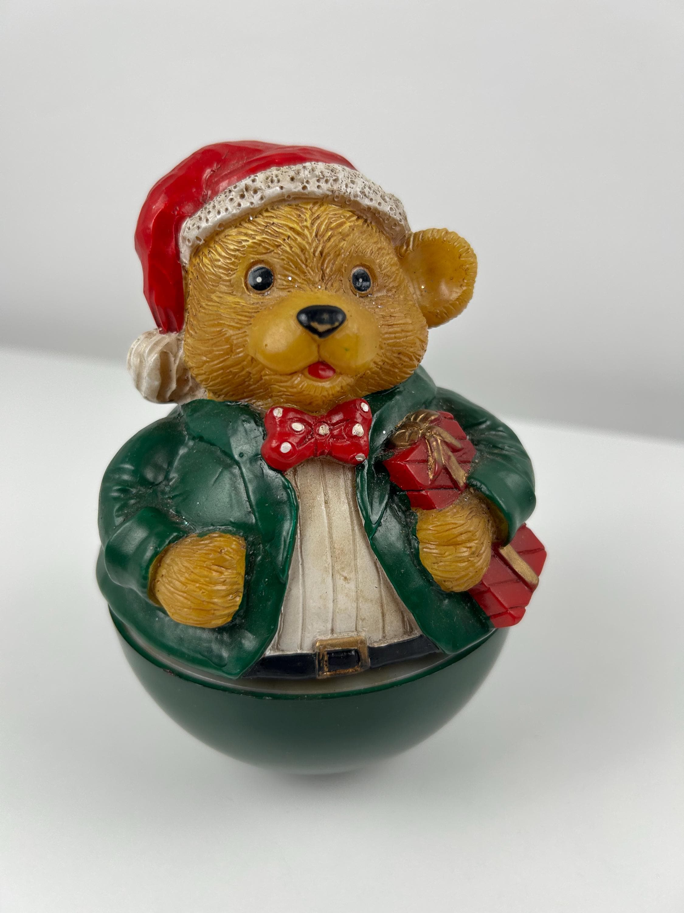 Spieluhr Bär Spieldose vintage für Sammlung Spieluhr Weihnachten retro Musikbox Geschenk Dekoration Einrichtung