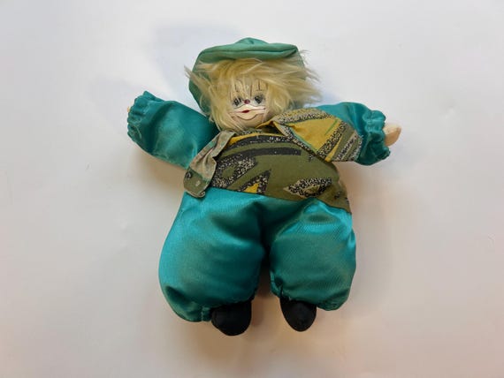 Vintage Puppe Clown Kostüm