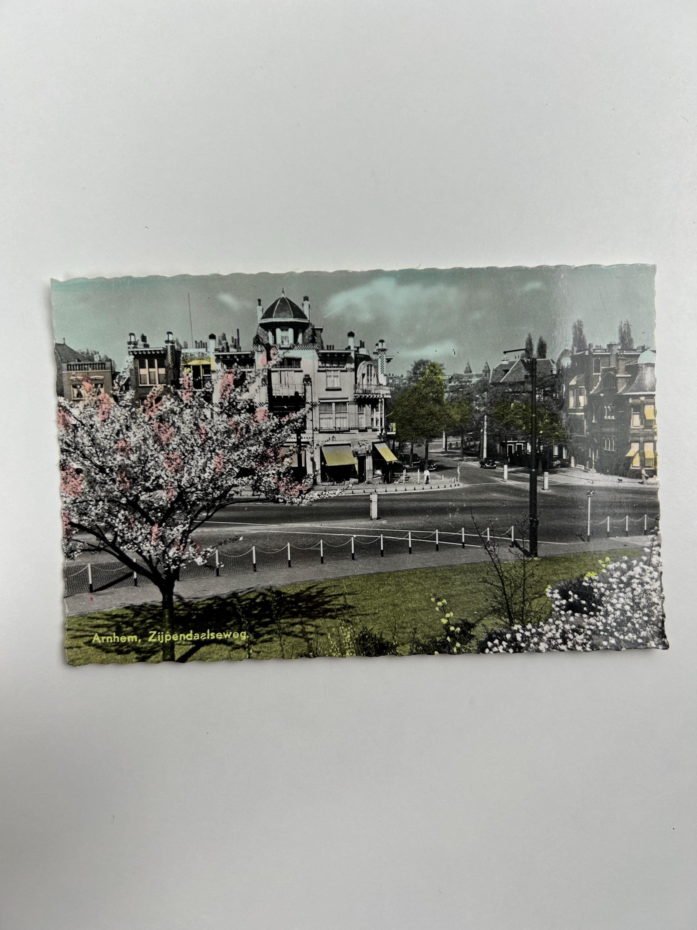 Postkarte Arnhem Zijpendaelseweg vintage Postkarte Künstlerkarte alt Ansichtskarte Sammler Karten Sammlung retro Postkartensammlung thrift