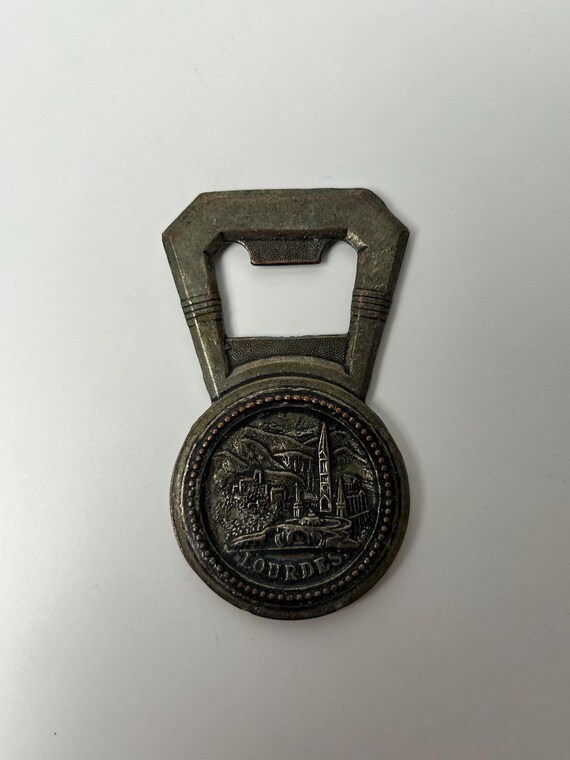 Vintage Flaschenöffner Lourdes
