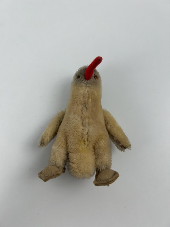 Vintage Steiff Pinguin Plüsch 14cm