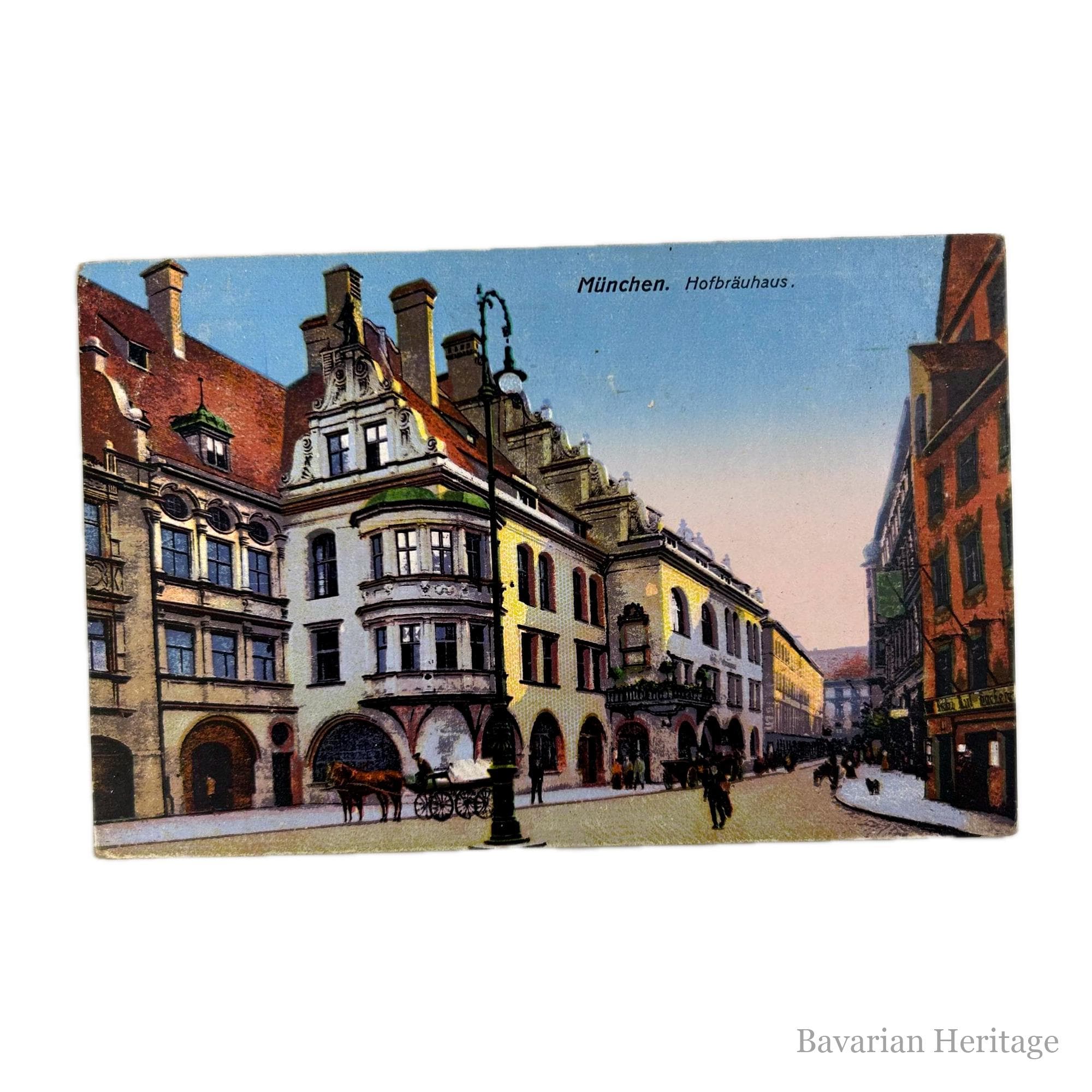 Carte Postale Hofbraeuhaus Munich Vintage
