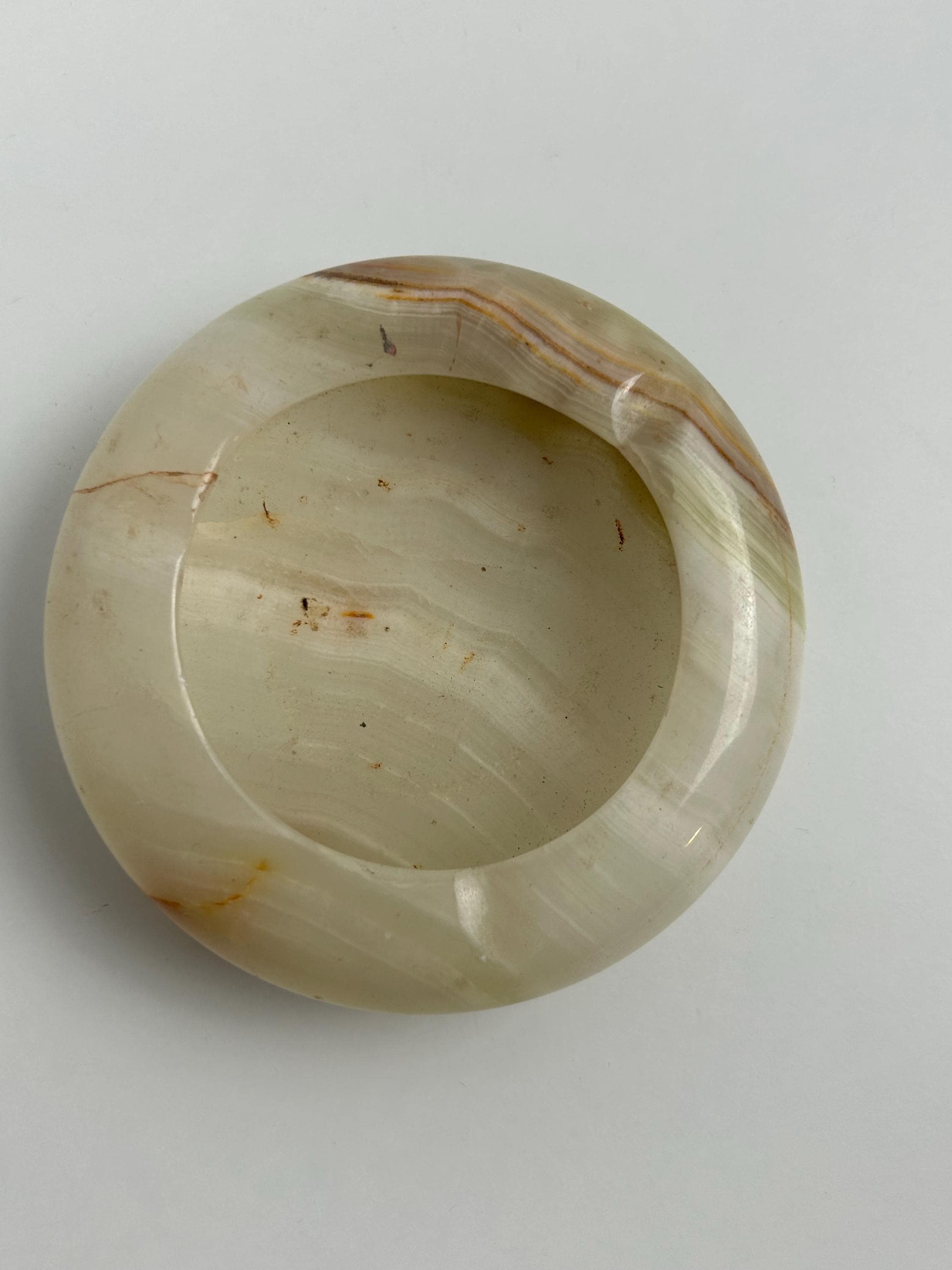 Aschenbecher vintage Ascher midcentury Wohnen Dekoration Arbeitszimmer Nostalgisch Onyx Mamor Retro chateaucore Dekorationstipp Deko