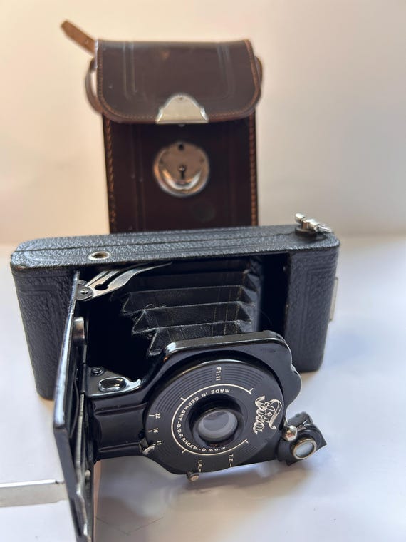 Vintage Klappkamera Fita Prontor