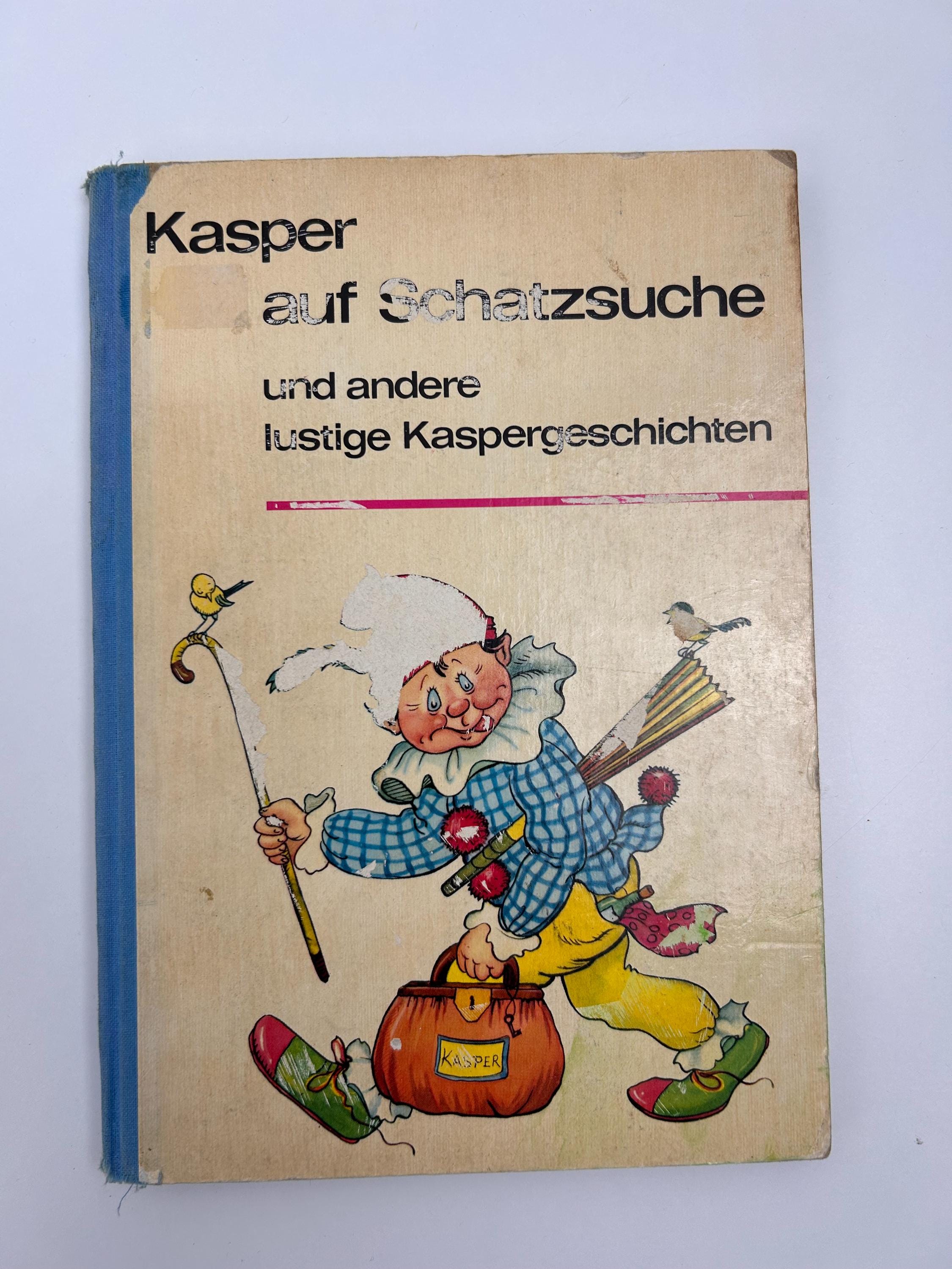 Vintage Buch "Kasperl auf der Schatzsuche und andere lustige Kaspergeschichten" Kinderbuch alt Antiquariat Kinderbücher Geschenkidee