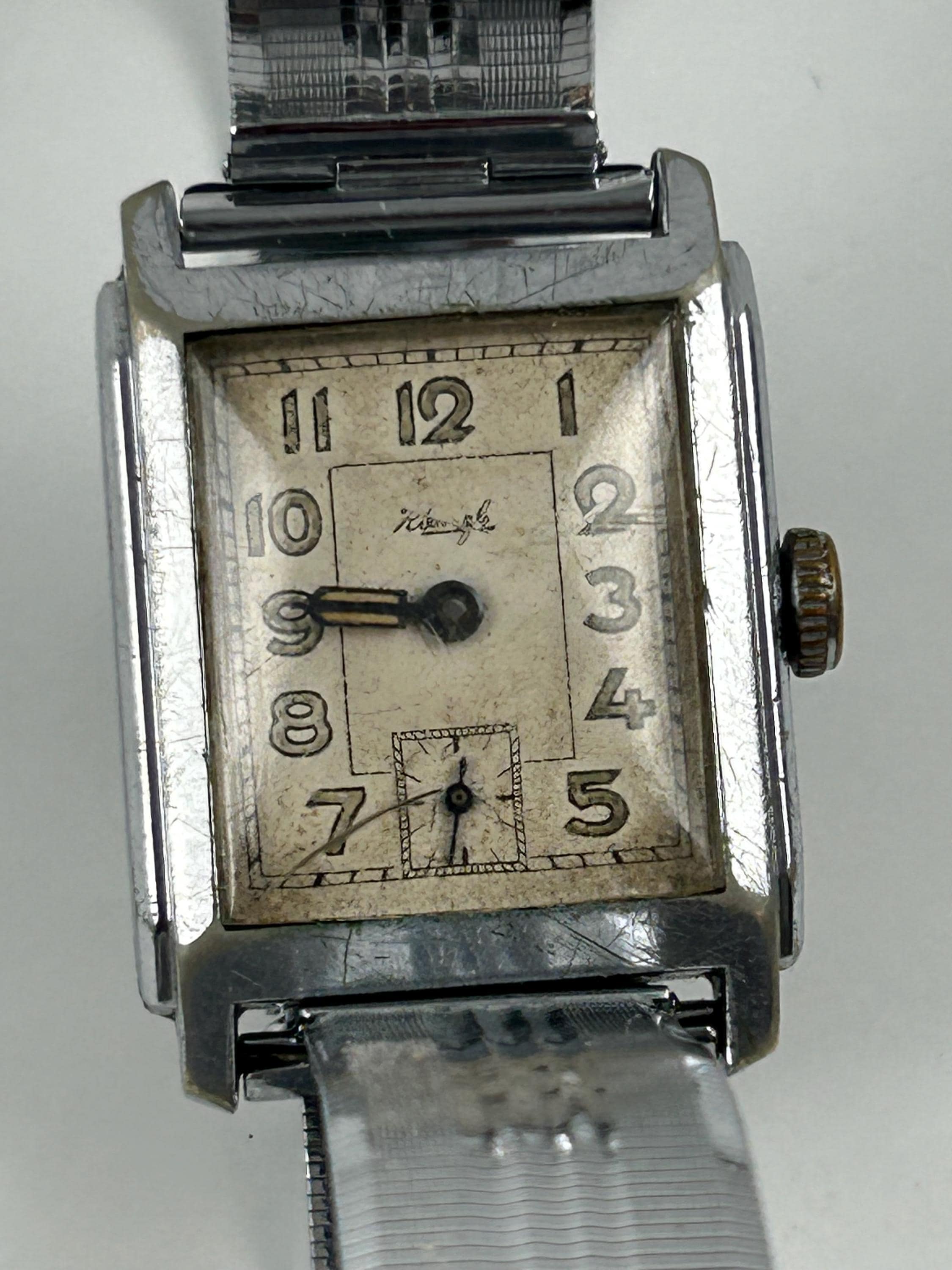 Armbanduhr vintage silber Schmuck retro alte Uhr Kienzle Vintageschmuck thrift Damenschmuck Uhrensammlung Armbanduhren sammeln Uhrensammler