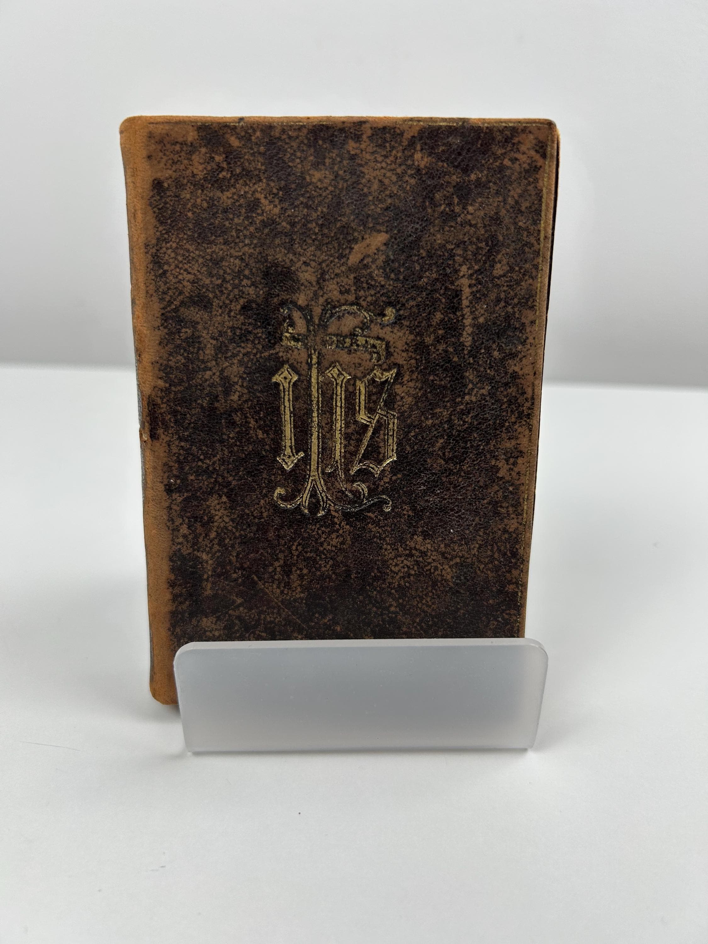 Andachtsbuch J Pfeiffer München vintage antik