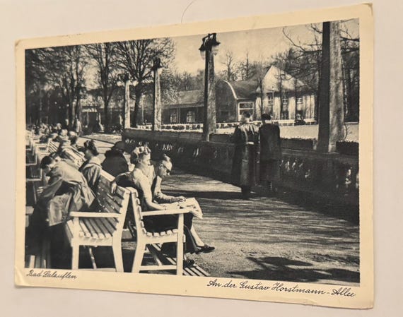 Postkarte Bad Salzuflen 1950er