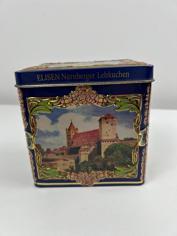 Weissella Elisen Nürnberger Lebkuchen Blechdose Spieluhr Vintage