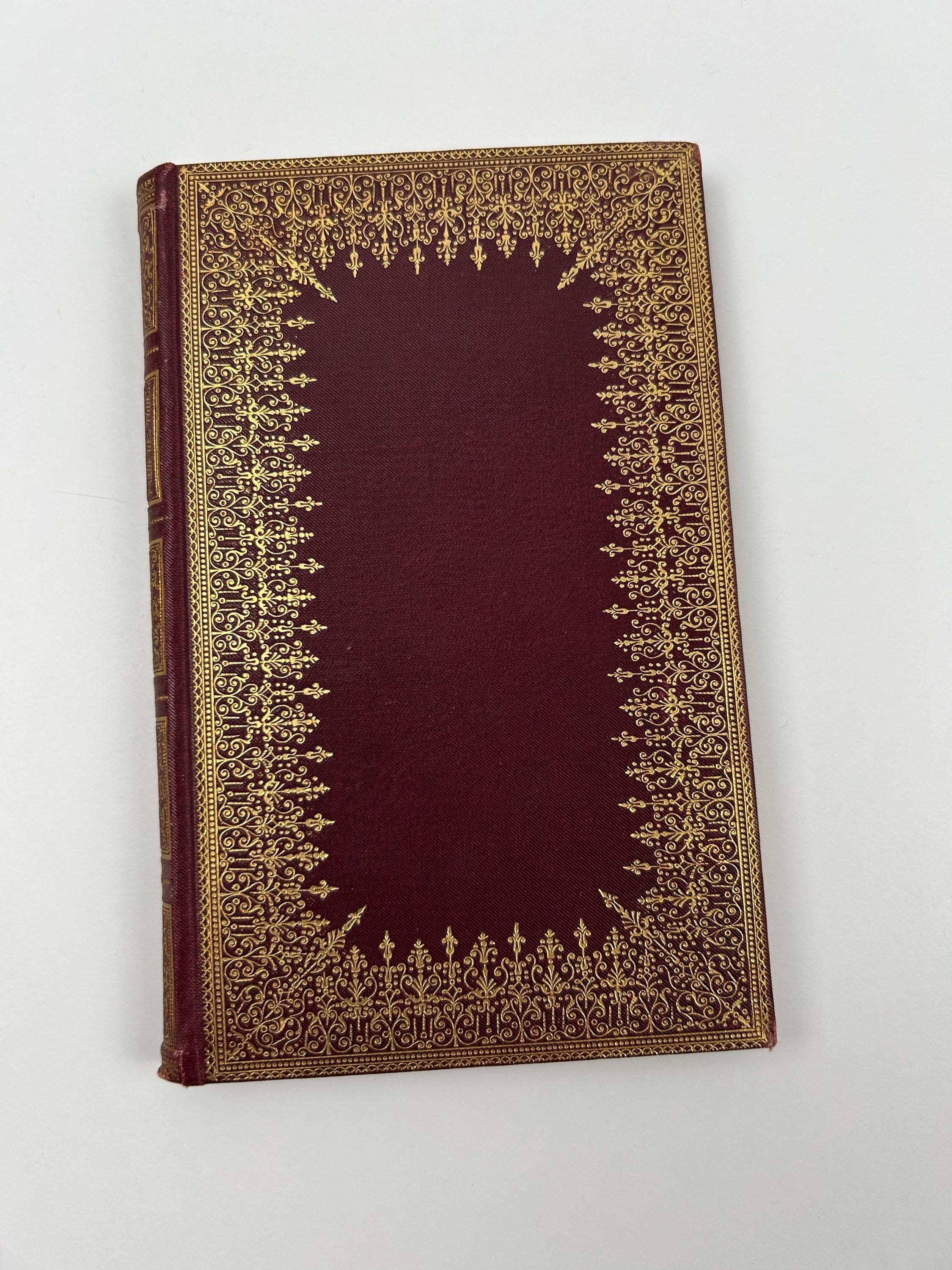 Vintage Buch Pathe des Todes 1885 Dichtung Rudolf Baumbach wunderschöner Einband retro Bücher antike Büchersammler Buchsammlung Buchgeschenk