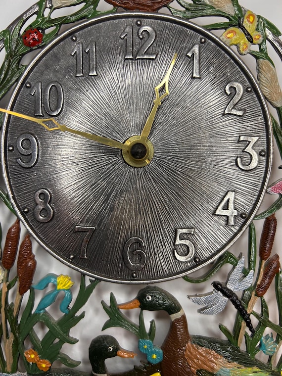 Junghans Ente Wanduhr Vintage