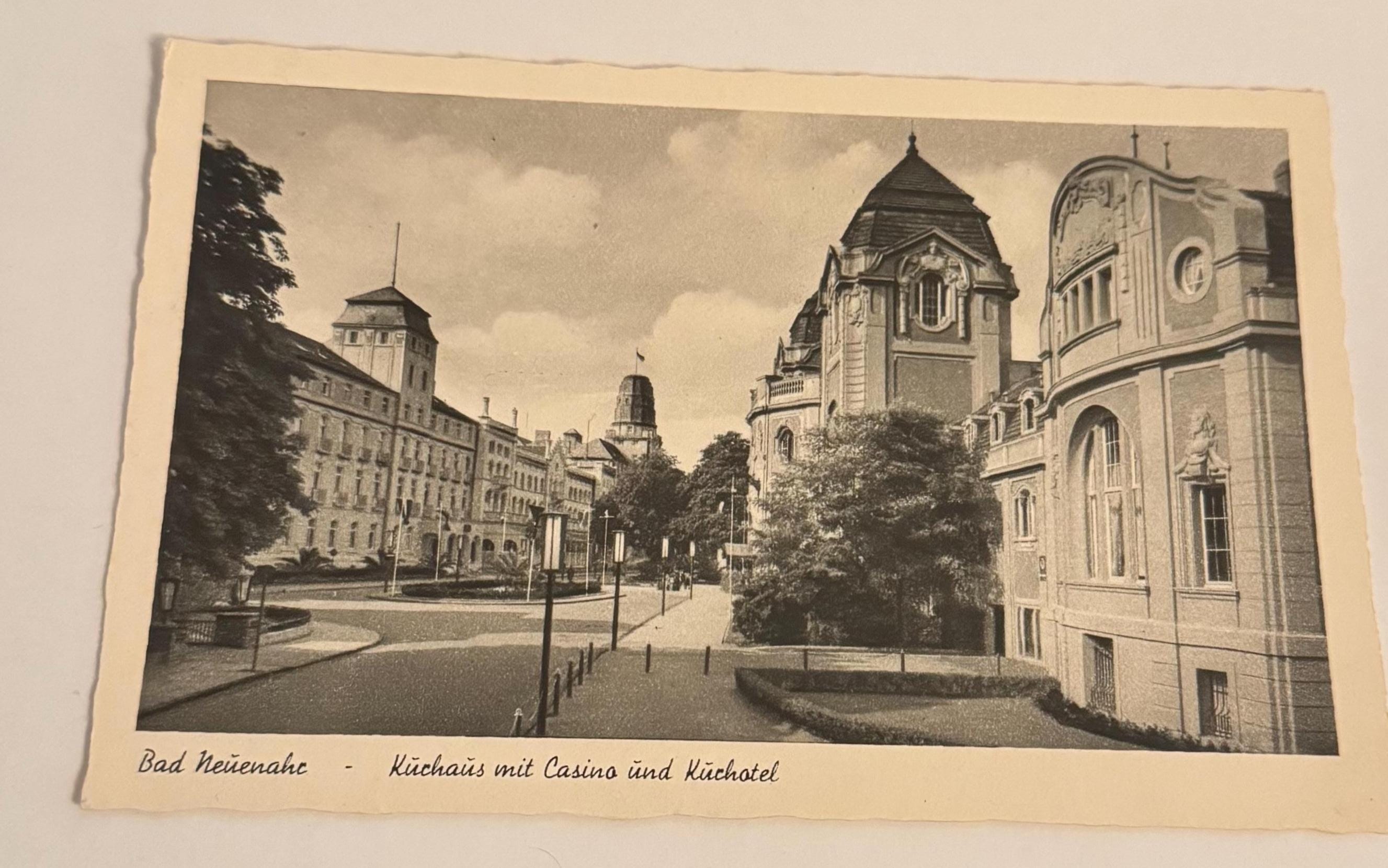 Antike Postkarte Bad Neuenahr Künstlerkarte Ansichtskarte retro Postkartensammlung Sammler Ansichtskarten Sammlung