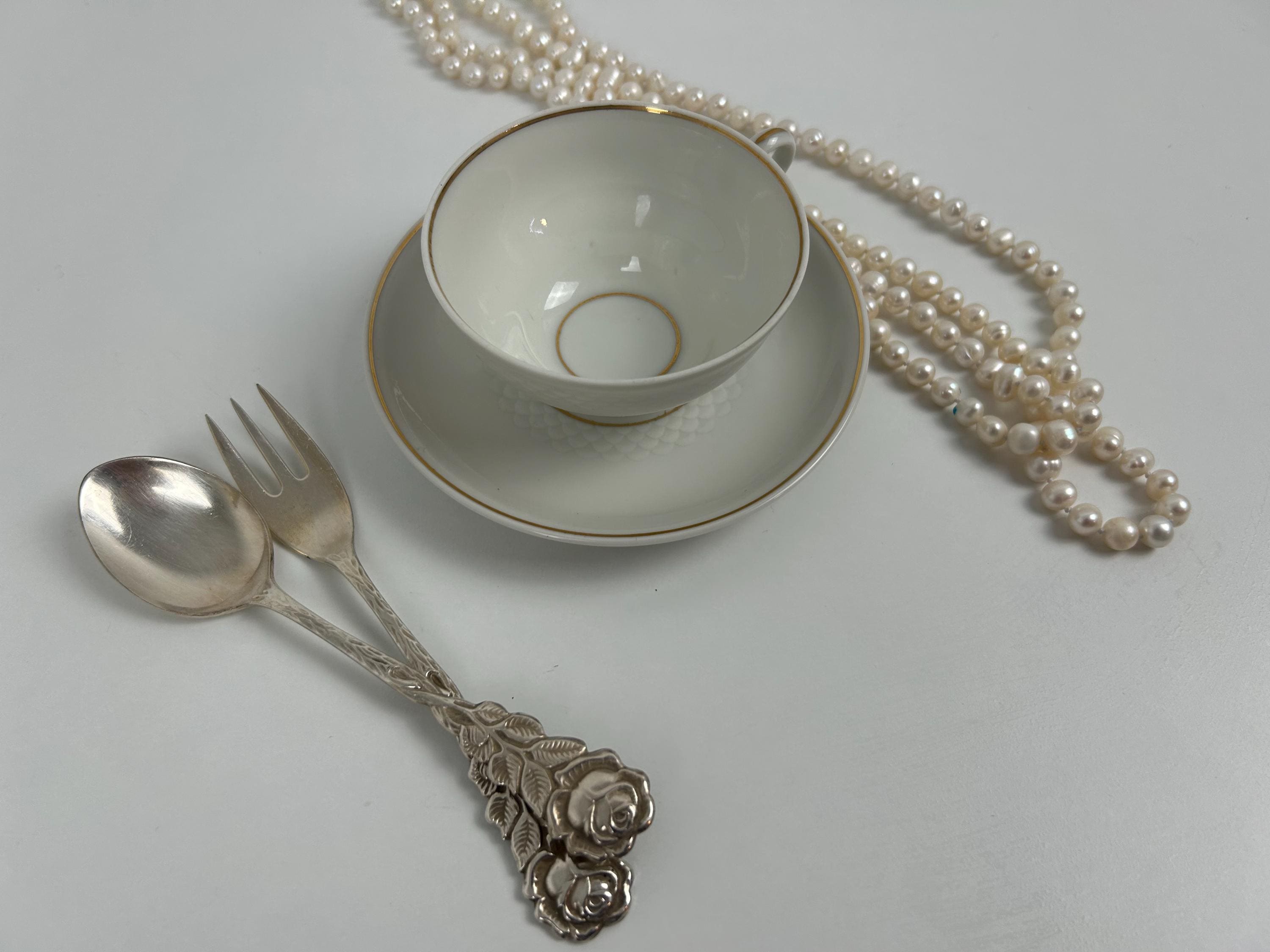 Vintage Teeservice Kaffee-/Mokkatasse Unterteller Set