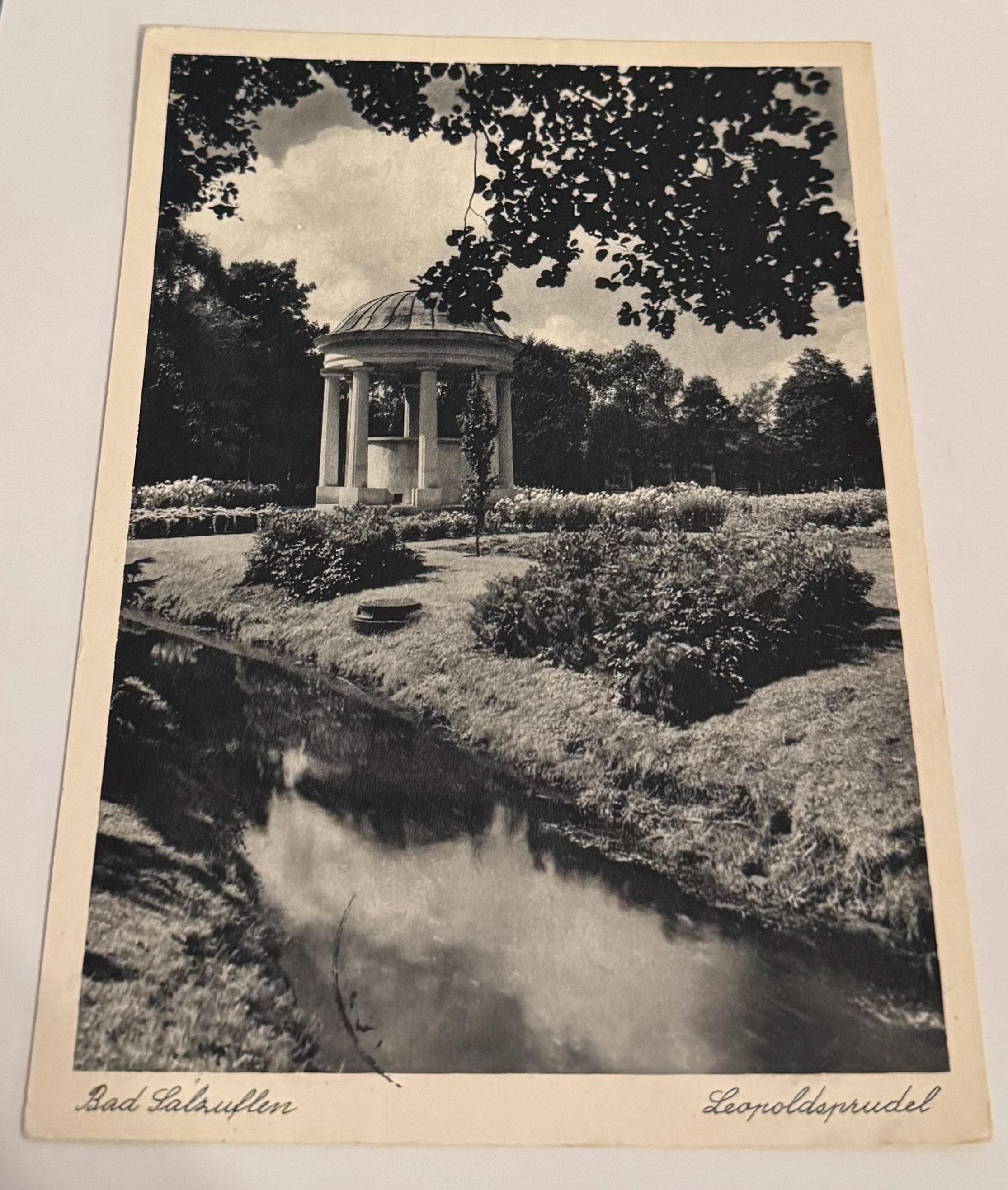 Postkarte Bad Salzuflen Postcard vintage Postkarte Künstlerkarte alt Ansichtskarte Sammler Karten Sammlung retro Postkartensammlung thrift