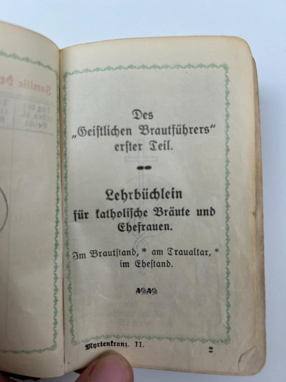 Herz Jesu Gebetbuch 1926