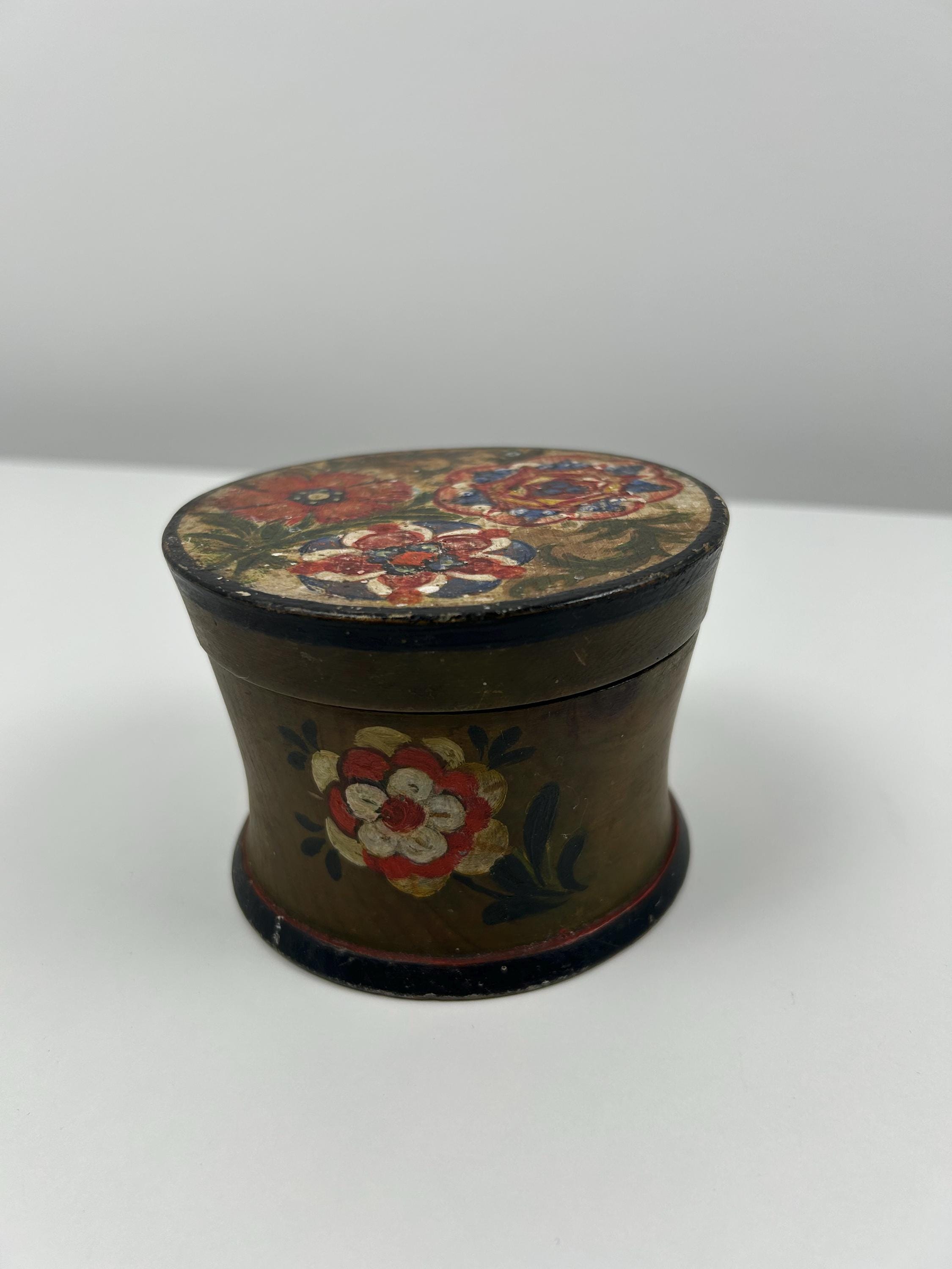 Wunderschöne vintage Holzschatulle vintage selten Schmuckaufbewahrung schönes altes Kästchen rar