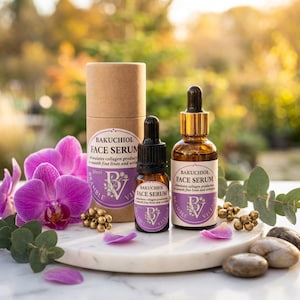 Bakuchiol Facial Oil Serum: Natural Retinol Alternative image 1