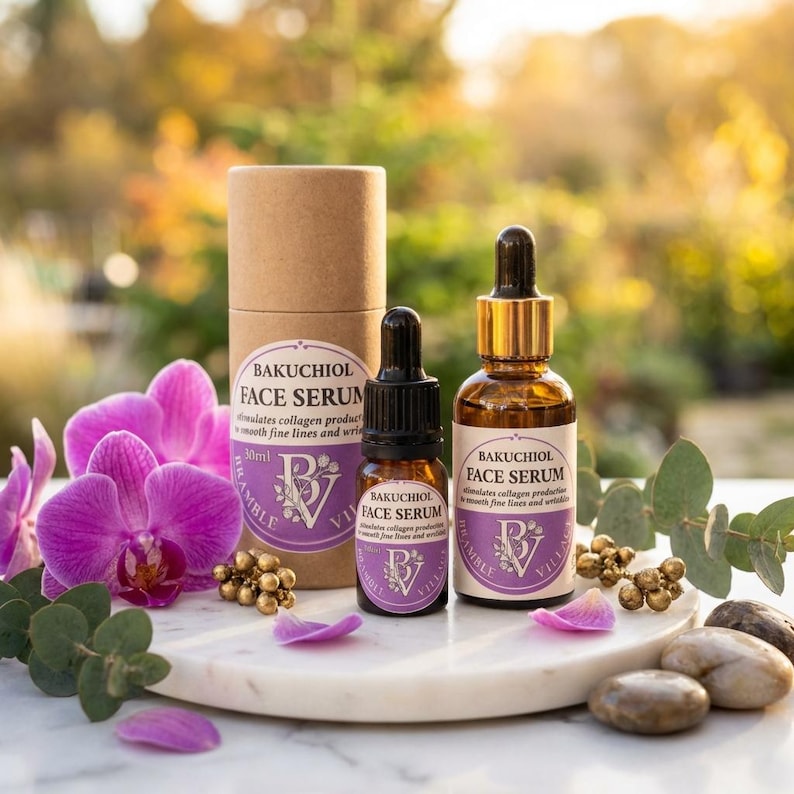 Bakuchiol Facial Oil Serum: Natural Retinol Alternative image 1