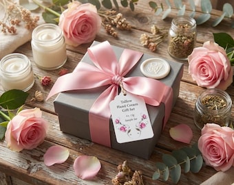 Hand Cream Sample Gift Set: Natural Tallow with Pure Essential Oils,  Dry Skin
