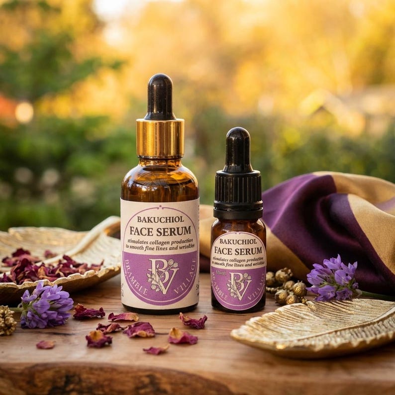 Bakuchiol Facial Oil Serum: Natural Retinol Alternative image 2