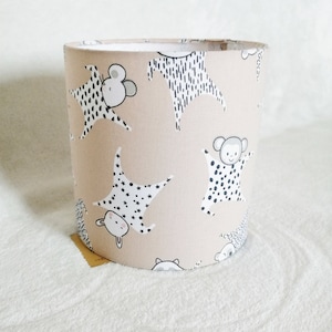 cylindrical lampshade for children&#39;s room