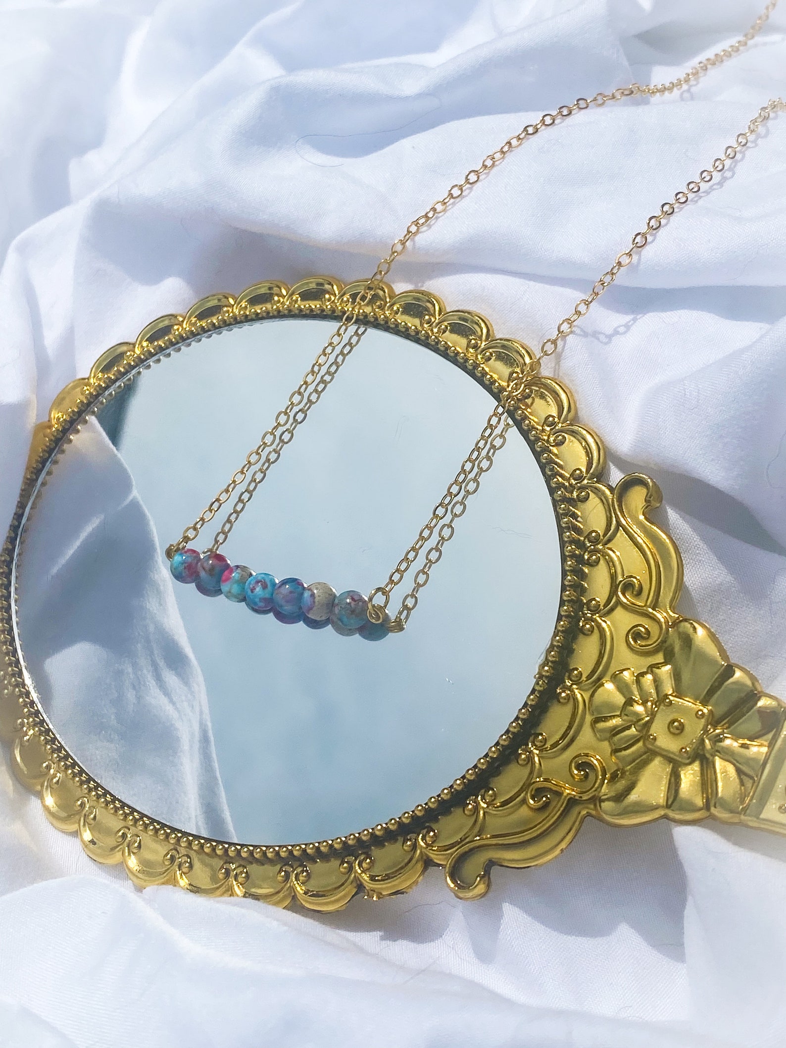 Intense Jasper Spiritual Necklace