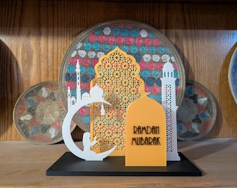 Customizable Islamic Table Decoration - Ramadan & Eid Decoration