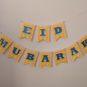 Eid and Ramadan Banner Set - Islamic Home Decor for Ramadan Celebrations