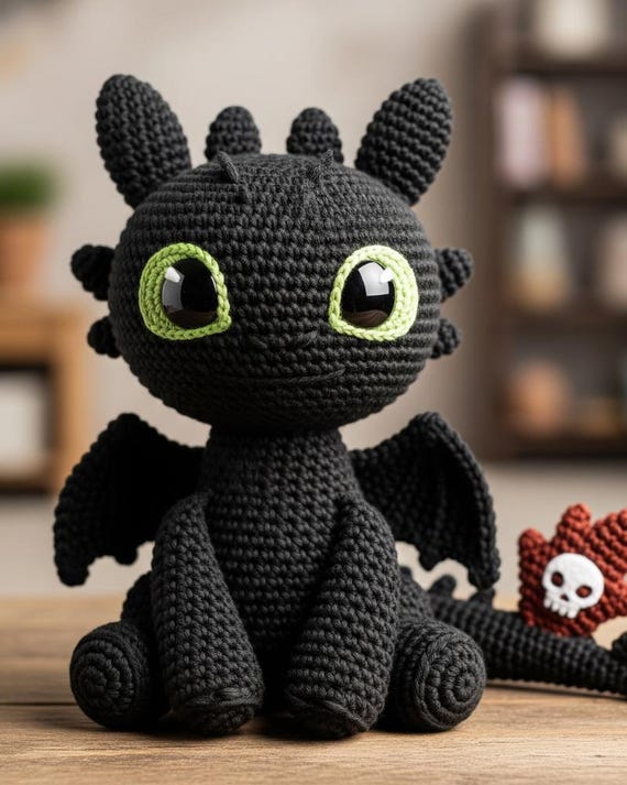 Black Dragon Crochet