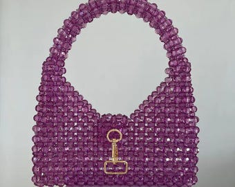 Beaded Bag Pattern and Instruction PDF | Full Handbag Tutorial with Diagrams | Instant PDF Download