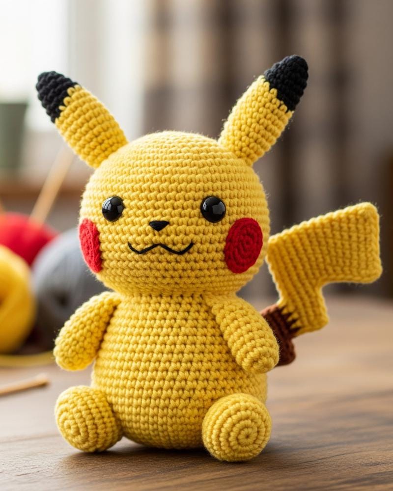 Pikachu Pattern Felt