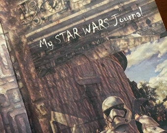 Digital Download My Star Wars Journal Adventure Journal Kit - PDF Junk Journal Digi Kit - (23 digital pages) Ink Saver Included