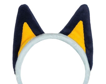 bluey Headband, Bluey Guest of Honor Headband,Bluey Gift, Blue Party Decoration, Dog Headband, Heeler Breed Puppy Dog
