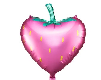 Strawberry Foil Balloon