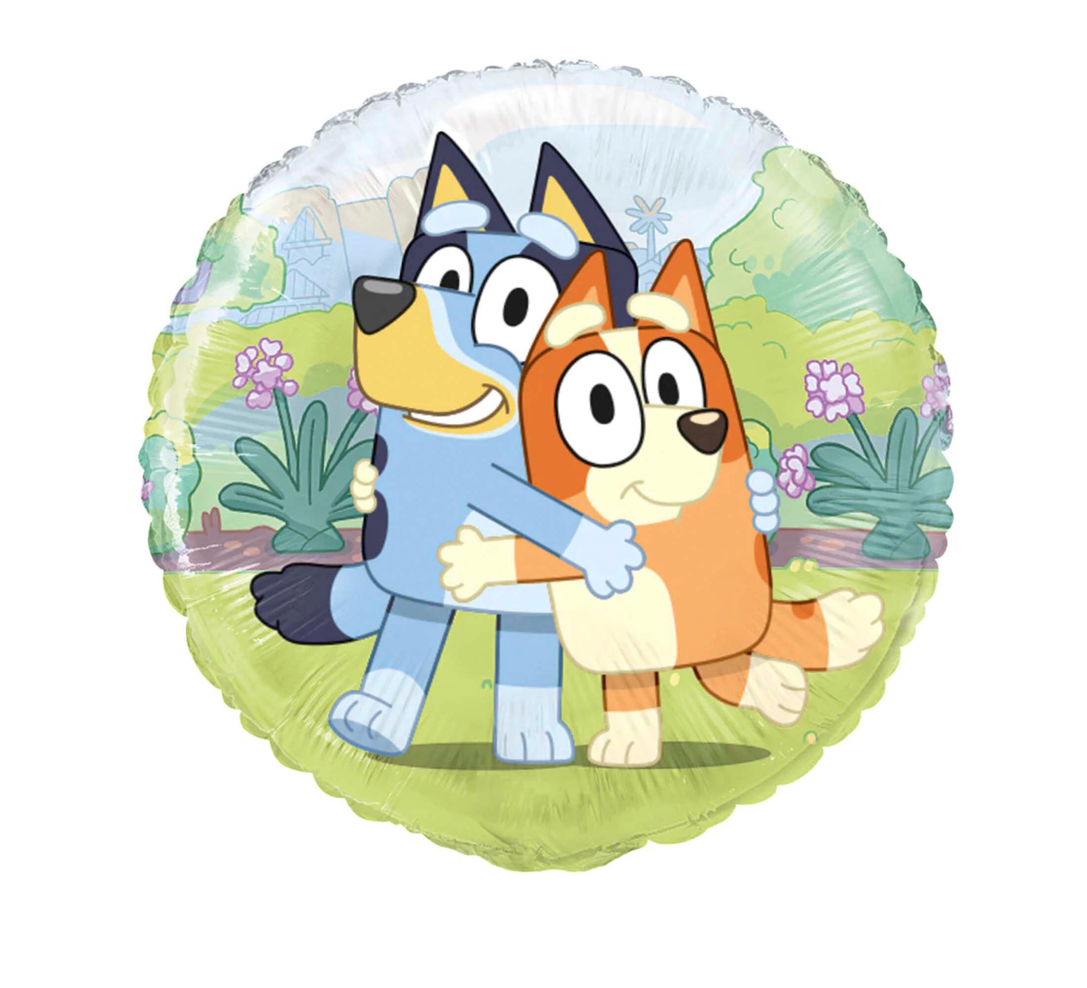 Bluey and Bingo Balloon, Bluey Birthday Balloon, Bluey and Bingo 