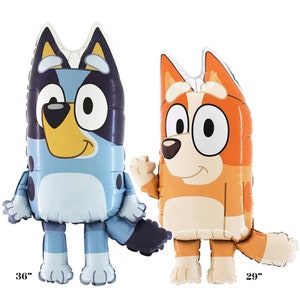Bluey Birthday Balloon , Bluey Birthday Party, Bluey and Bingo Decoration, Bluey Party Supplies, Bluey Themed Birthday, Bluey Backdrop Wall