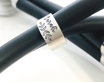 Nurse Gift - Stethoscope ID Tag - Stethoscope charm - Stethoscope Name Tag - Nurse Graduation Gift - Littman ID - Veterinarian Gift
