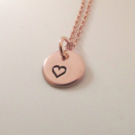 Rose Gold The Little Necklace Vanessa Mooney The Baby Rose