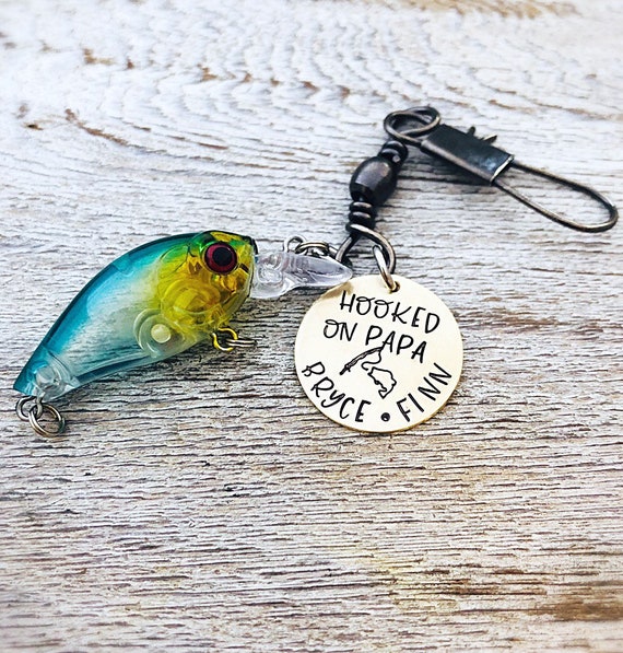 Fish lure hotsell keychain