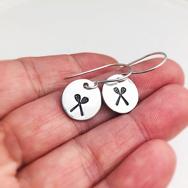 Lacrosse Earrings - LAX gift - Lacrosse Mom - Lacrosse gifts - lax girl - lax mom- lacrosse team