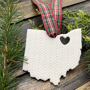 Ohio Ornaments, Cleveland Gift. State of Ohio, Cities in Ohio, Group Gifts, Moving Gift