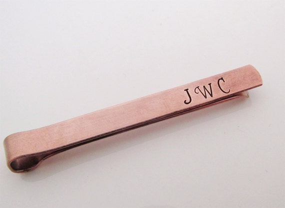 copper tie pin