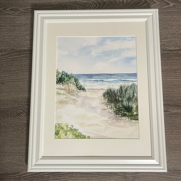 Coastal Watercolor Etsy