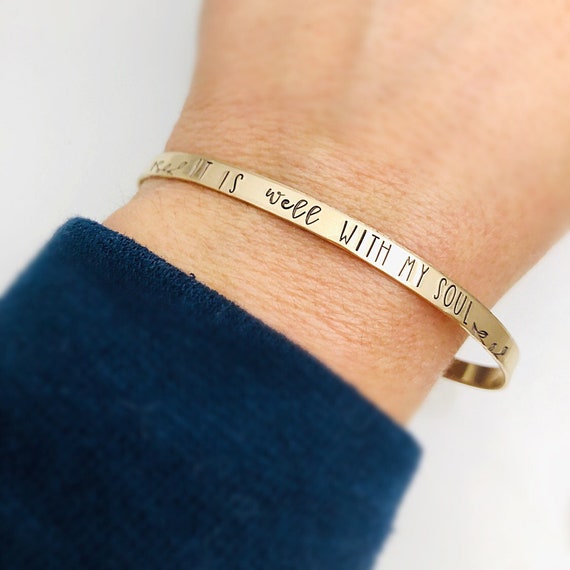 It is well with my soul bracelet deals